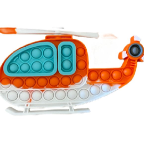 Fidget Toy Pop Its Helicopter - Picture 1 of 1